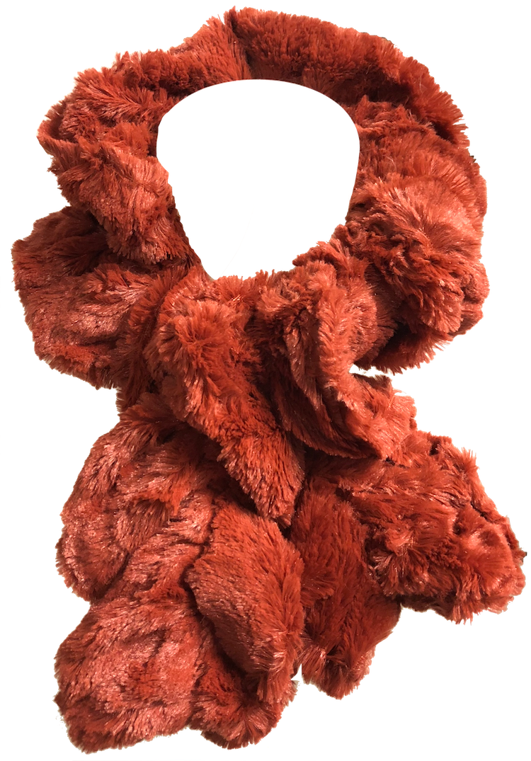 Faux Fur Pull-Thru scarf